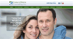 Desktop Screenshot of coeurdalenecounseling.com